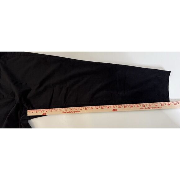 Eileen Fisher Organic Corduroy Jeggings Women's XL Black Stretch Skinny Ankle - Picture 6 of 9